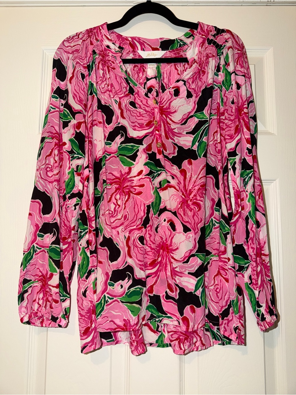 Lilly Pulitzer Elsa Silk Top
